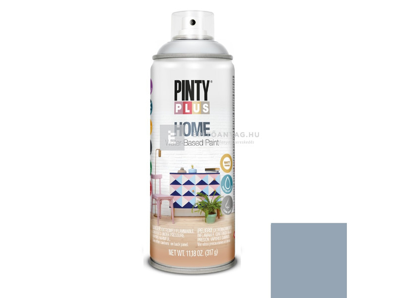 Novasol Pinty Plus Home vizes bázisú festék spray dusty blue HM121 400 ml