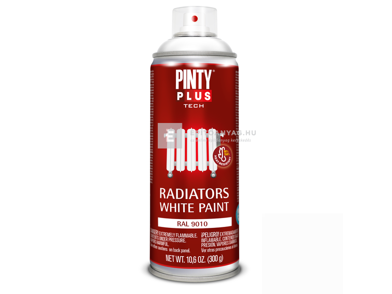 Novasol Pinty Plus Tech radiátor fehér festék spray 400 ml