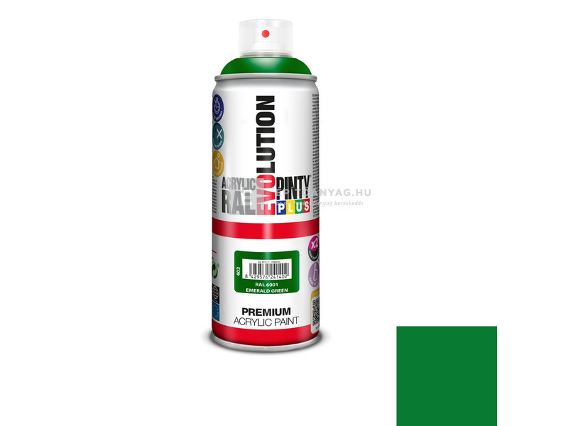 Novasol Pinty Plus Evolution akril festék spray RAL 6001 400 ml