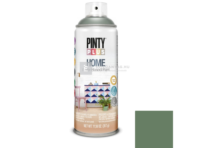 PintyPlus Home vizes bázisú festék spray HM416 green wood 400 ml