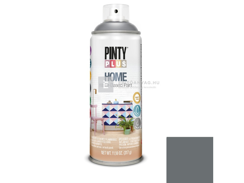 PintyPlus Home vizes bázisú festék spray HM418 thundercloud grey 400 ml