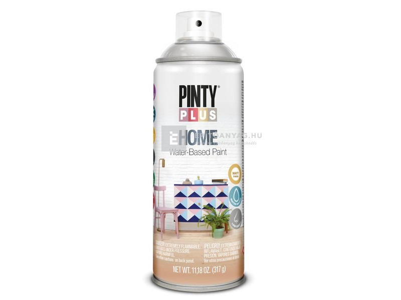 PintyPlus Home vizes bázisú festék spray HM440 matt lakk 400 ml