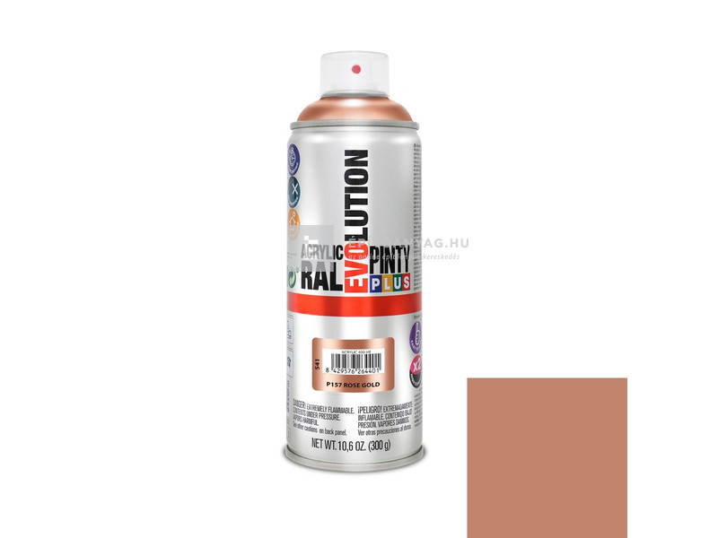 Novasol Pinty Plus Evolution akril festék spray rose gold 400 ml