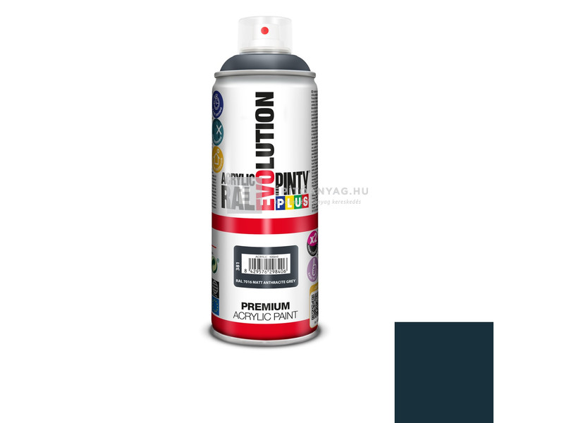 Novasol Pinty Plus Evolution akril festék spray RAL 7016 400 ml