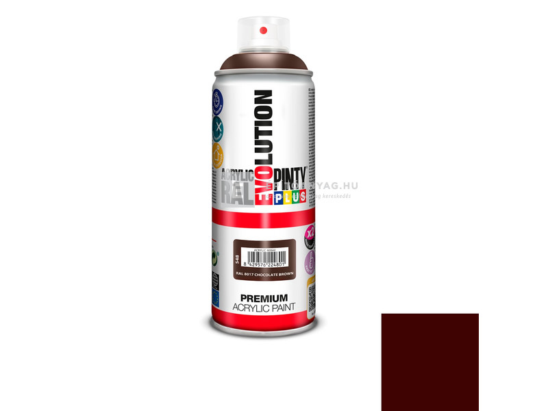 Novasol Pinty Plus Evolution akril festék spray RAL 8017 400 ml