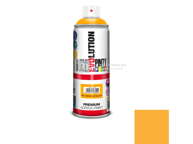 Novasol Pinty Plus Evolution akril festék spray RAL 1028 400 ml