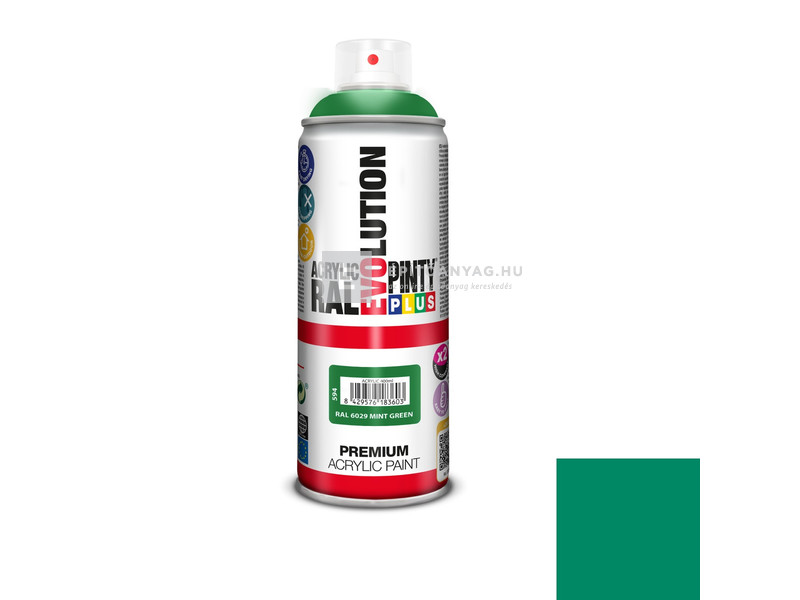 Novasol Pinty Plus Evolution akril festék spray RAL 6029 400 ml