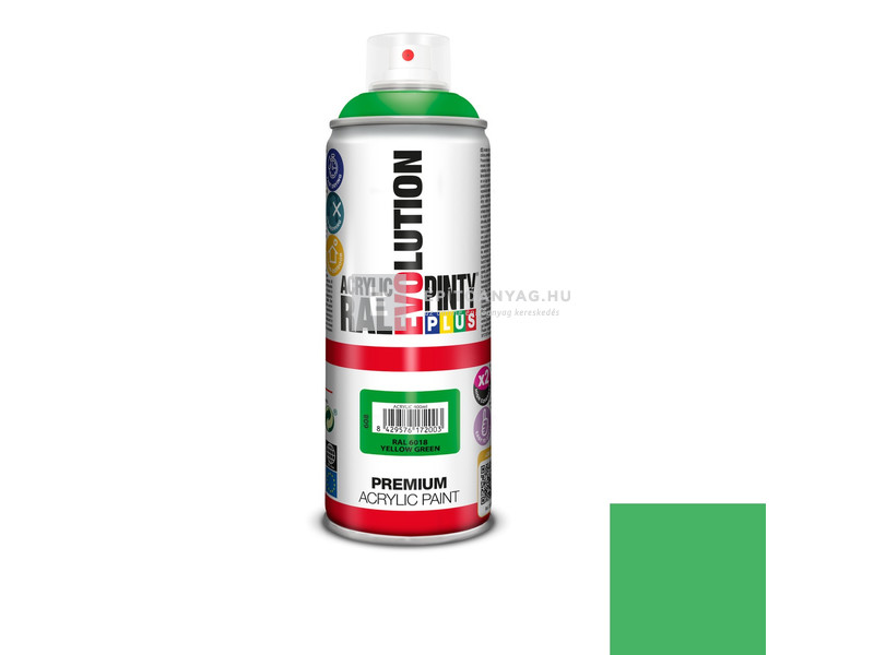 Novasol Pinty Plus Evolution akril festék spray RAL 6018 400 ml