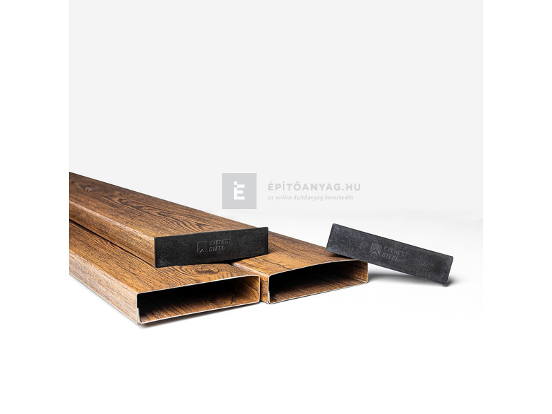 Orha (Everest Steel) Kerítéselem zárt 100x3000 mm dió