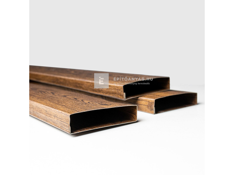 Orha (Everest Steel) Kerítéselem zárt 100x3000 mm dió