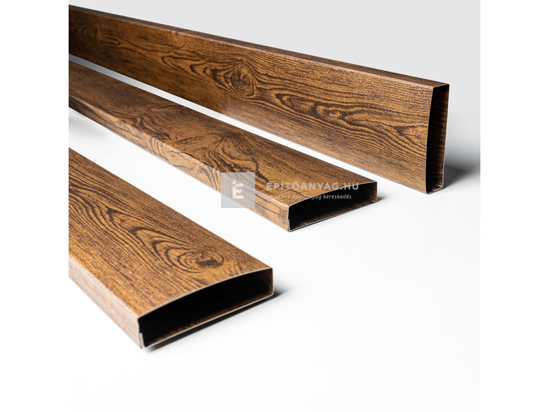 Orha (Everest Steel) Kerítéselem zárt 100x3000 mm dió