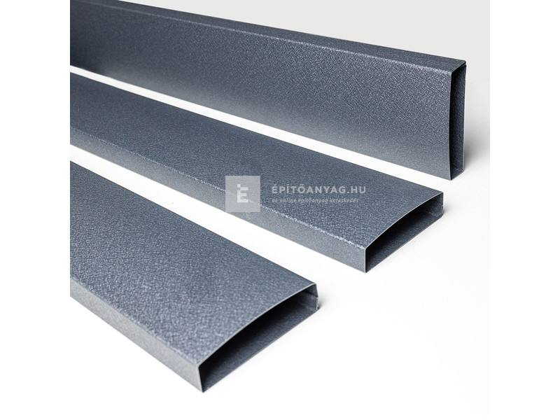 Orha (Everest Steel) Kerítéselem zárt 100x3000 mm, RAL 7016 matt antracit
