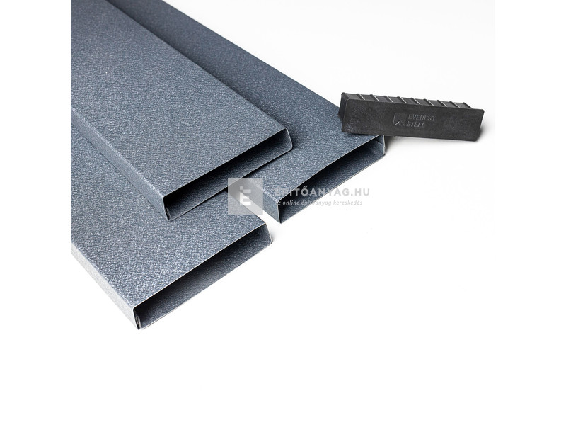 Orha (Everest Steel) Kerítéselem zárt 100x3000 mm, RAL 7016 matt antracit