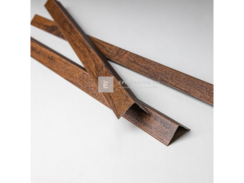 Orha (Everest Steel) Rögzítőelem - L profil 5000 mm, dió