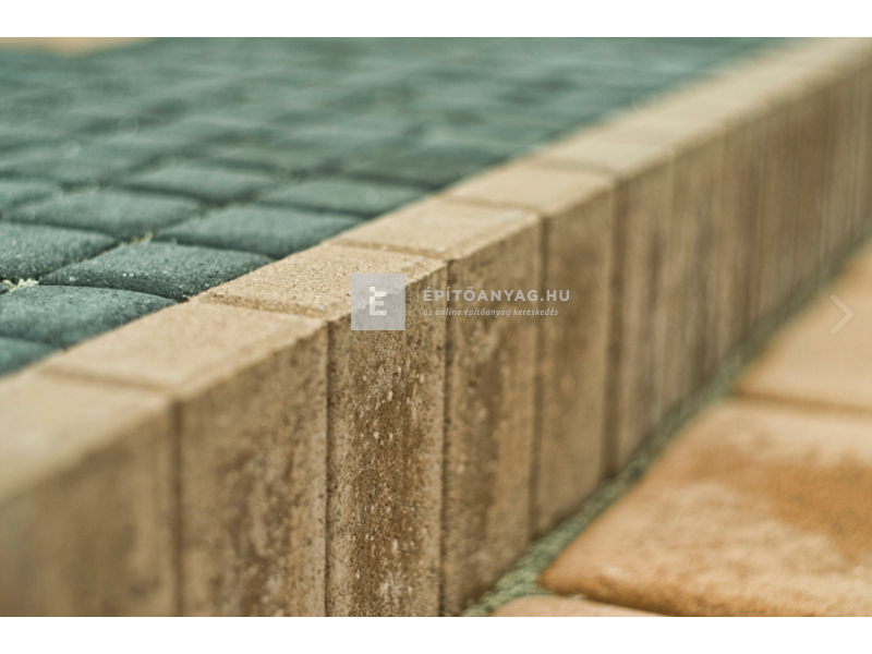 KK Kavics paliszád szegély barna 6x50x30 cm