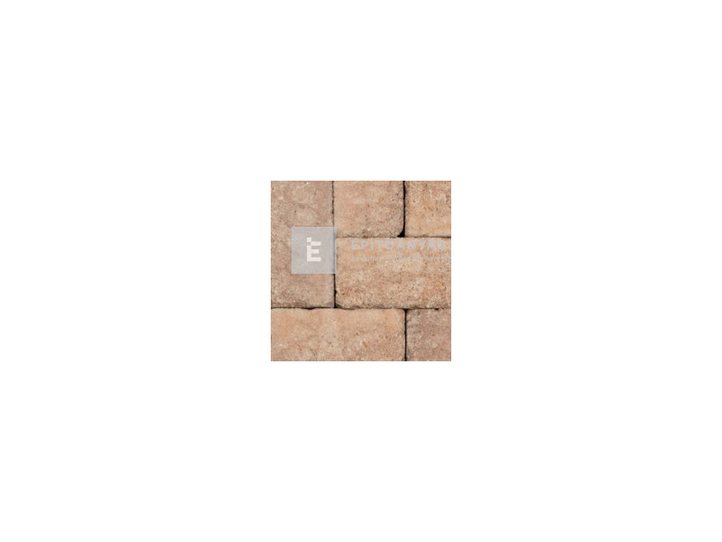 Leier Patio antik térkő és falazóelem agyagbarna 25x12,4 cm 5 cm