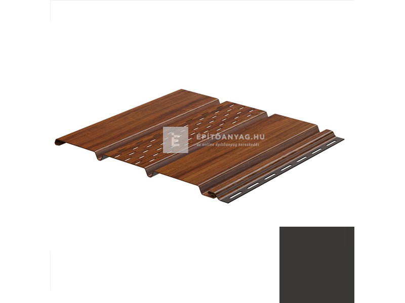 Galeco Decor panel perforált, grafit, 4 x 0,295 m