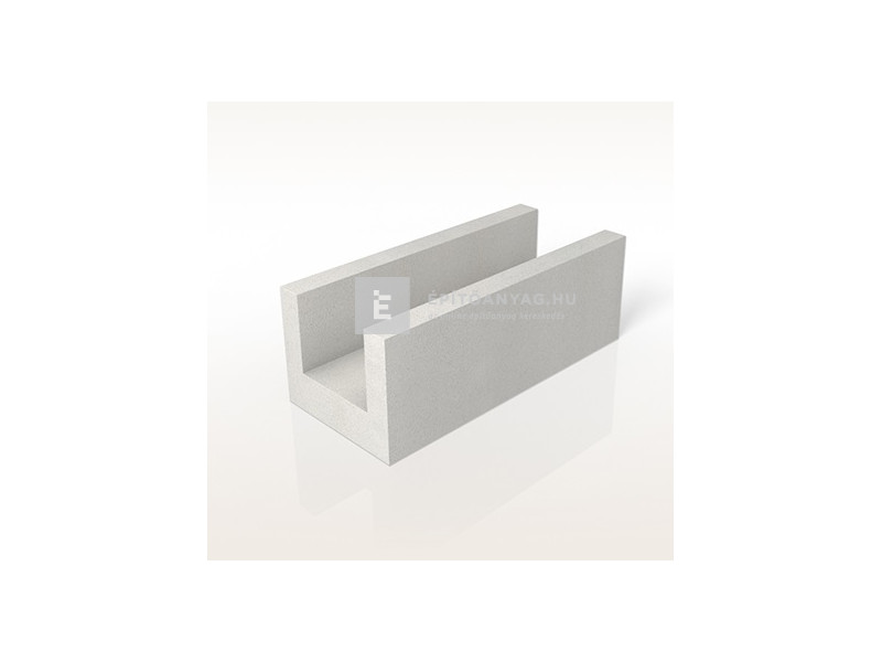 Xella Ytong PU 20 U-zsaluelem, ragasztott 60x20x30 cm