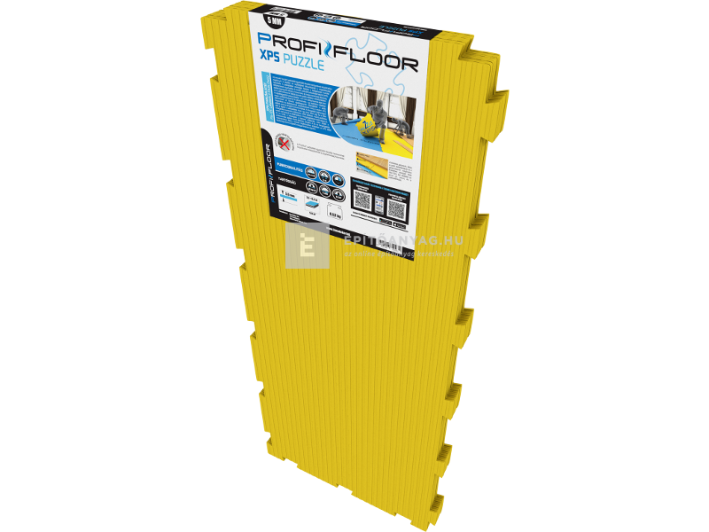 Baudekor Profi Floor XPS padló alátét puzzle 5 mm x 0,5x1,0 m