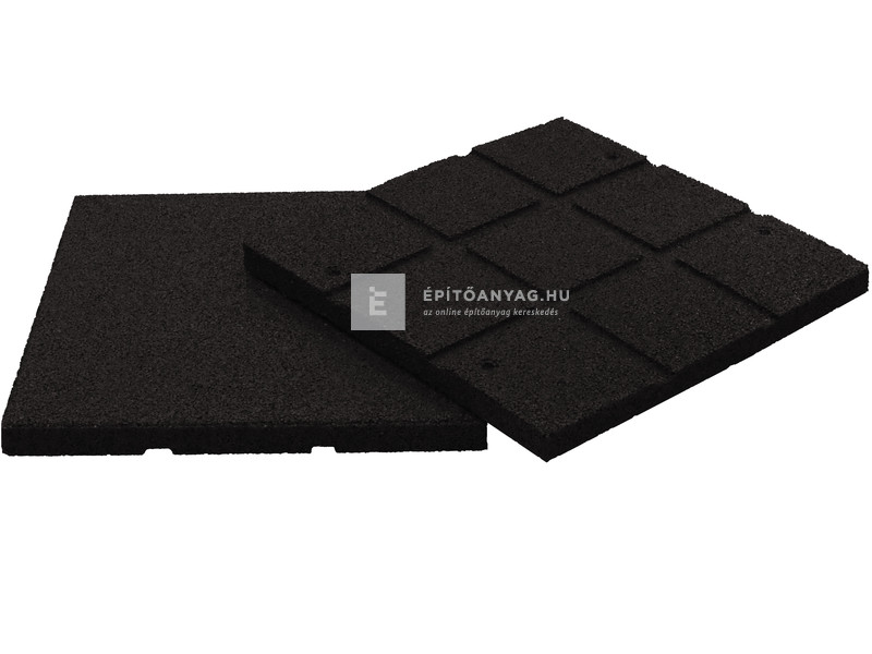 ReFlex gumilap Grand 3x40x40 cm fekete