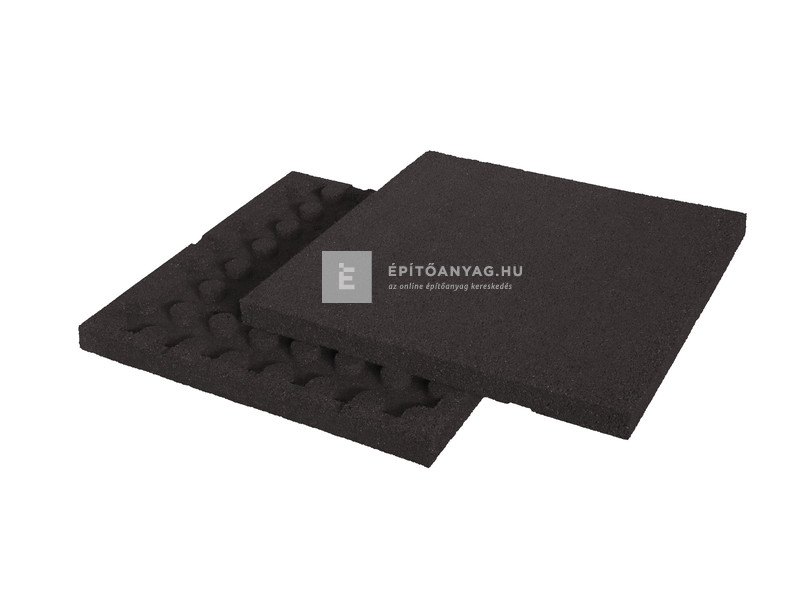 ReFlex gumilap 4x50x50 cm ST 15 fekete