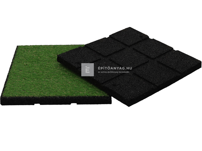 ReFlex gumilap 3x40x40 cm 18 mm műfű felső réteggel