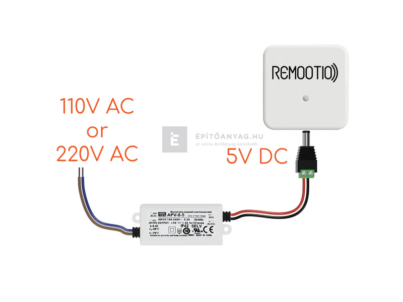 Remootio 3 transzformátor APV-8-5