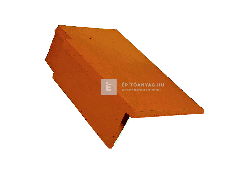 Creaton Róna egyenesvágású szegélycserép bal rézvörös