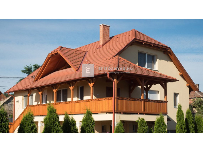 Terrán Rundo alapcserép Elegant tégla