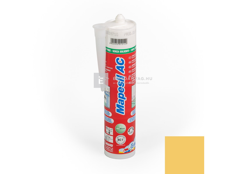 Mapei Mapesil AC szilikon, sárga