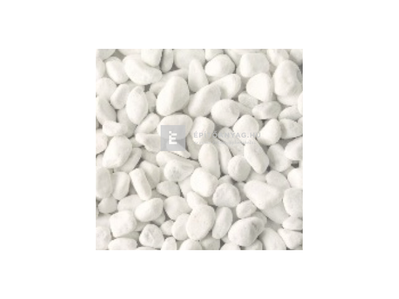 Scherf márvány díszkavics Carrara-fehér 16-25 mm 15 kg