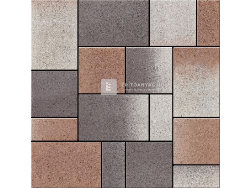 Semmelrock Citytop Kombi térkő mediterrán 6 cm
