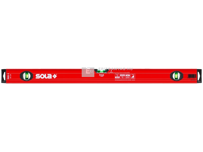 SOLA alu-vízmérték red 3 100