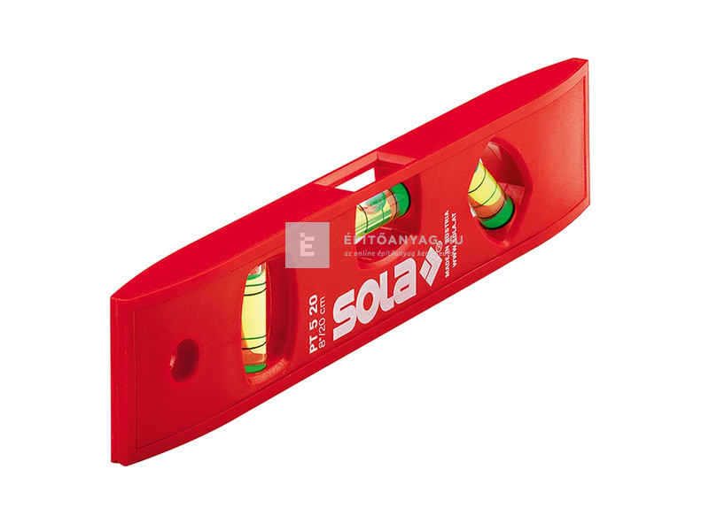 SOLA műanyag-torpedo-vízm. pt 5 20 sb