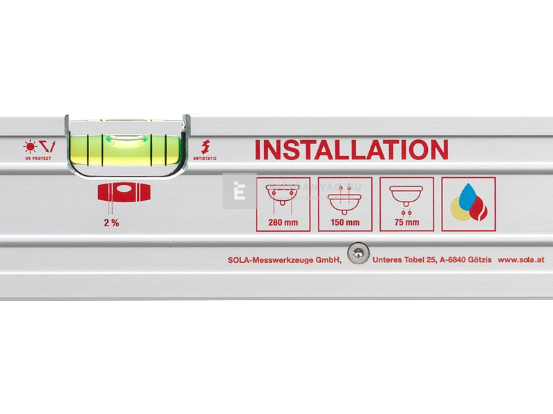 SOLA szerelő vízmérték mrmi 100