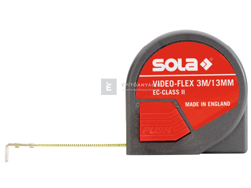 SOLA mérőszalag (13 mm) video-flex  vf 3 m