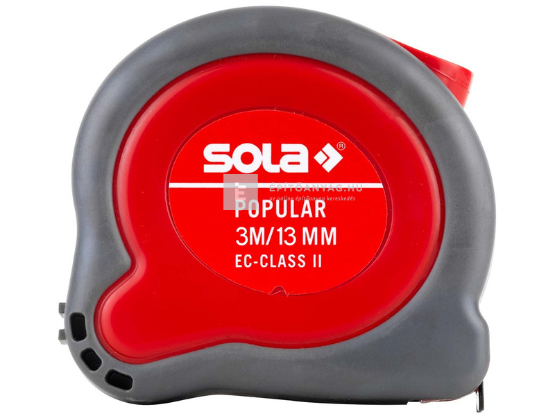 SOLA mérőszalag (13 mm) popular pp 3 m