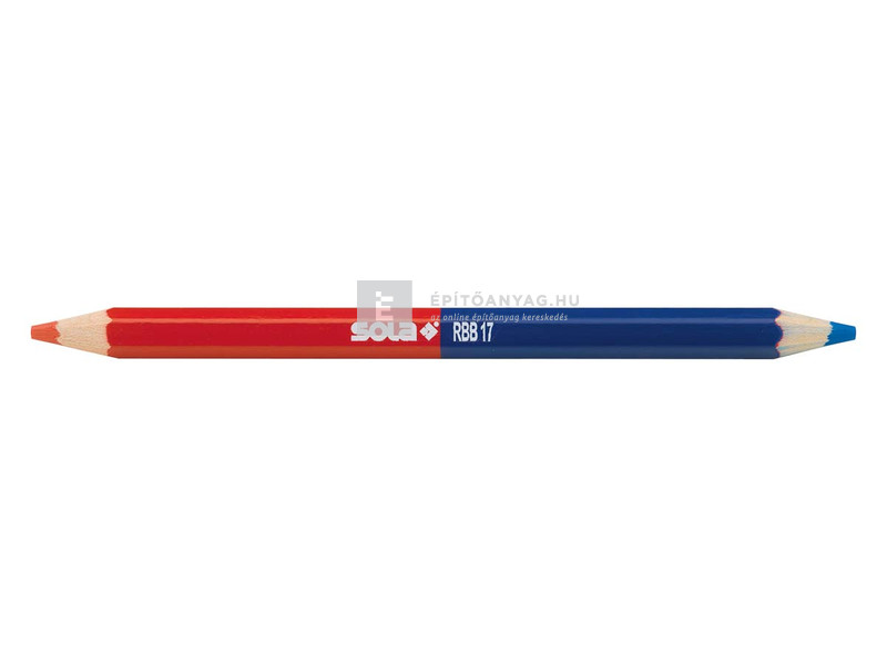 SOLA piros-kék ceruza rbb 17