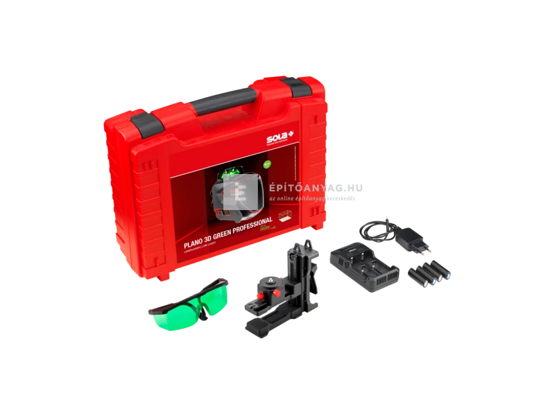 SOLA vonallézer plano 3d green professional