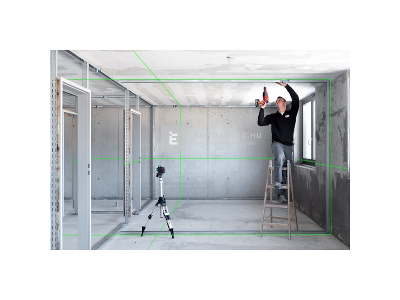 SOLA vonallézer plano 3d green professional