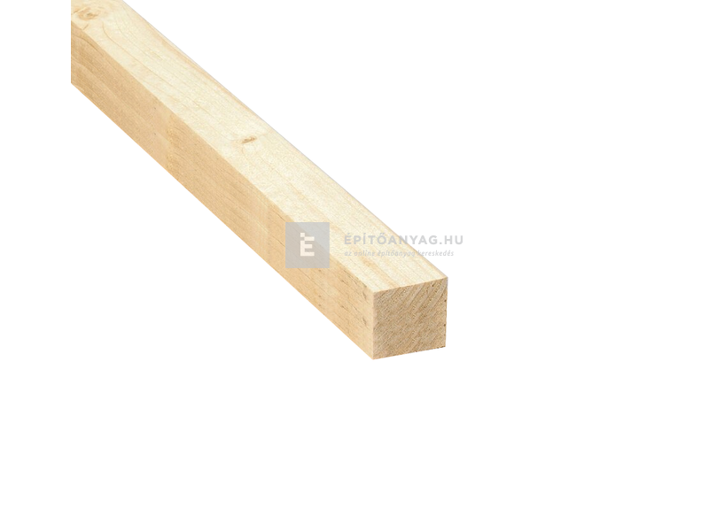 Pabst szárított stafni, luc fenyő, egalizált 4,8x4,8 cm 4 m