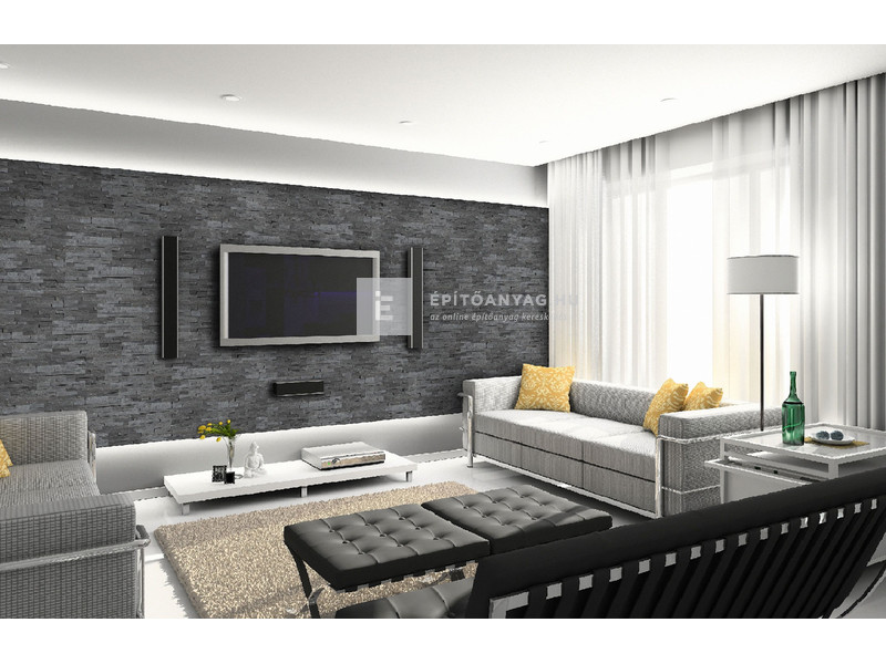 Stegu Grey falburkoló lap, kültéri, természetes kő