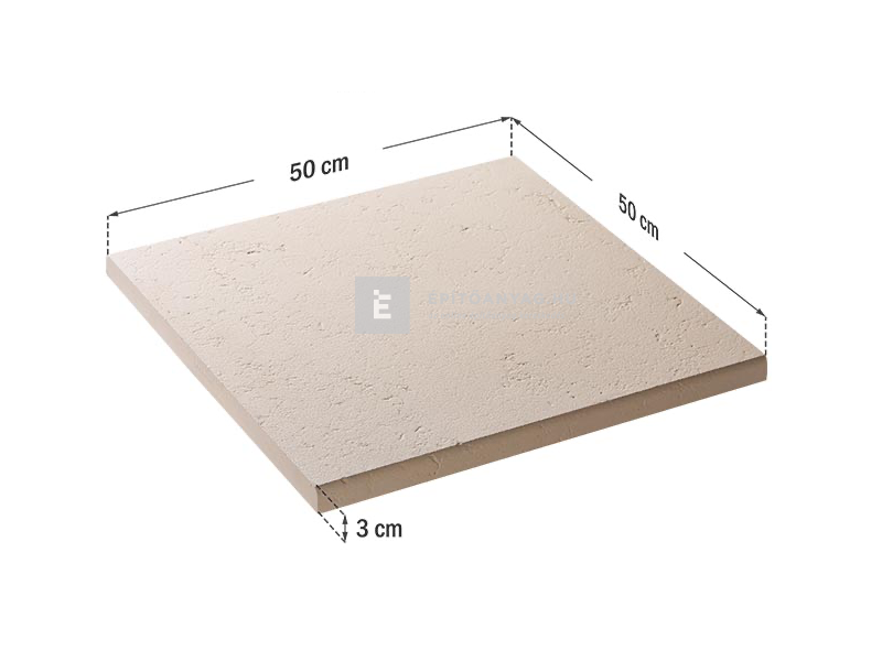 Star Stone Róma Clasic fedlap 50x50x3 cm smoke