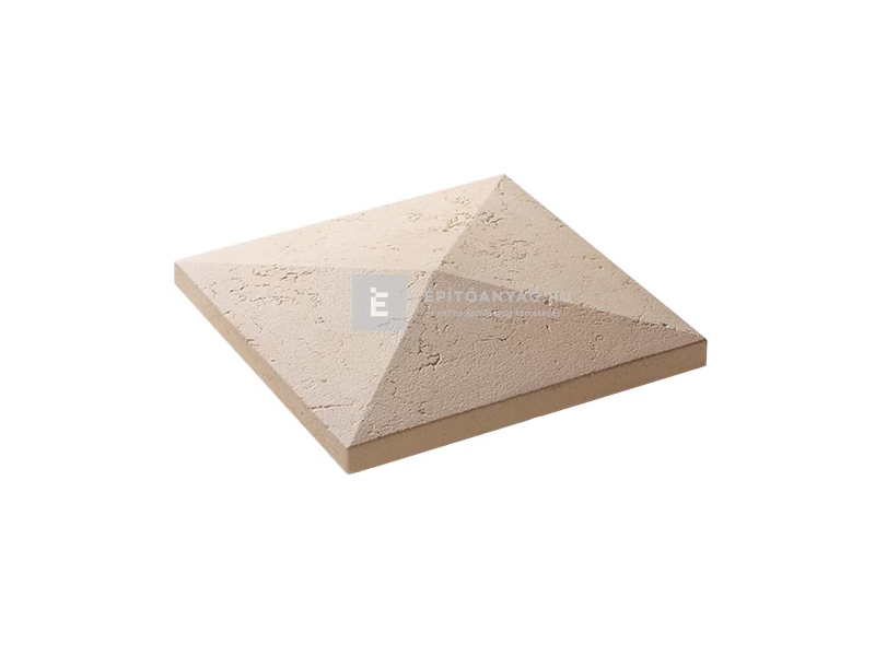 Star Stone Róma oszlop fedkő 40x40x6 cm smoke