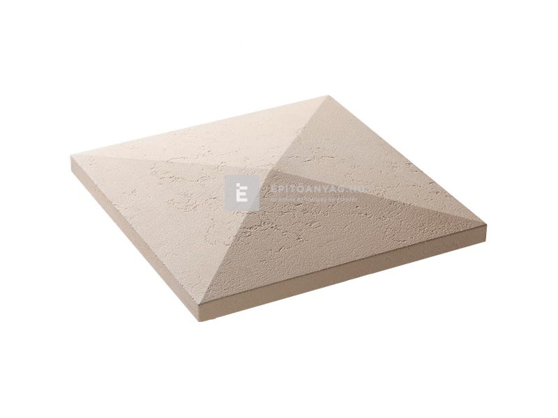 Star Stone Róma oszlop fedkő 50x50x7 cm smoke