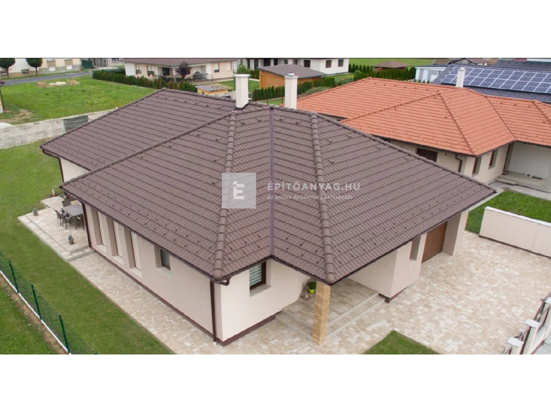 Terrán Synus alapcserép Elegant sötétbarna