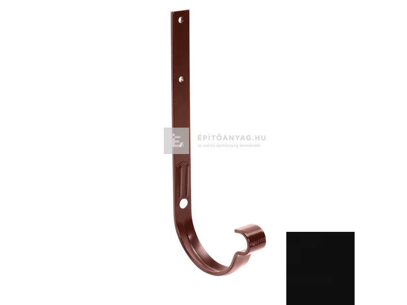 Galeco STAL 150 fekete száras csatoratartó 4 mm