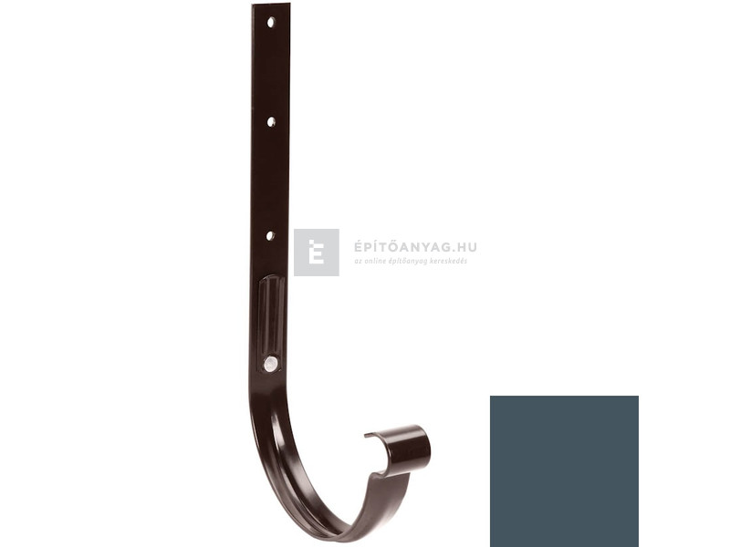 Galeco PVC 150 grafit száras csatornatartó 4 mm