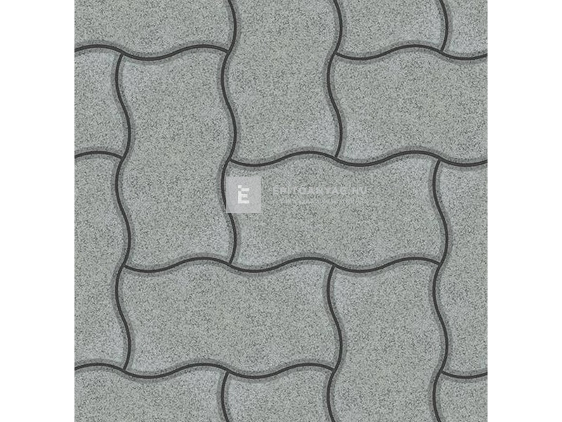 Leier Serpentino térkő szürke 6 cm