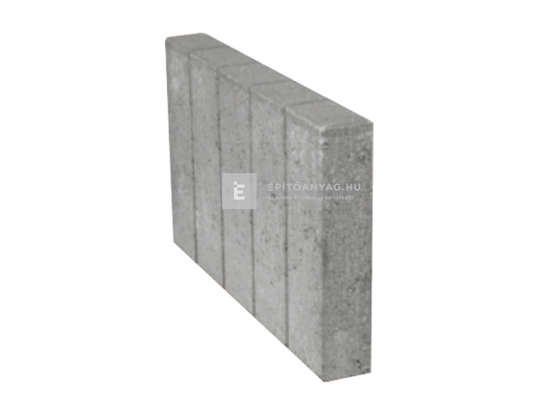 KK Kavics paliszád szegély szürke 6x50x30 cm